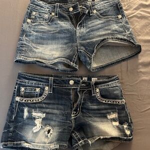 Size 30 Miss Me shorts